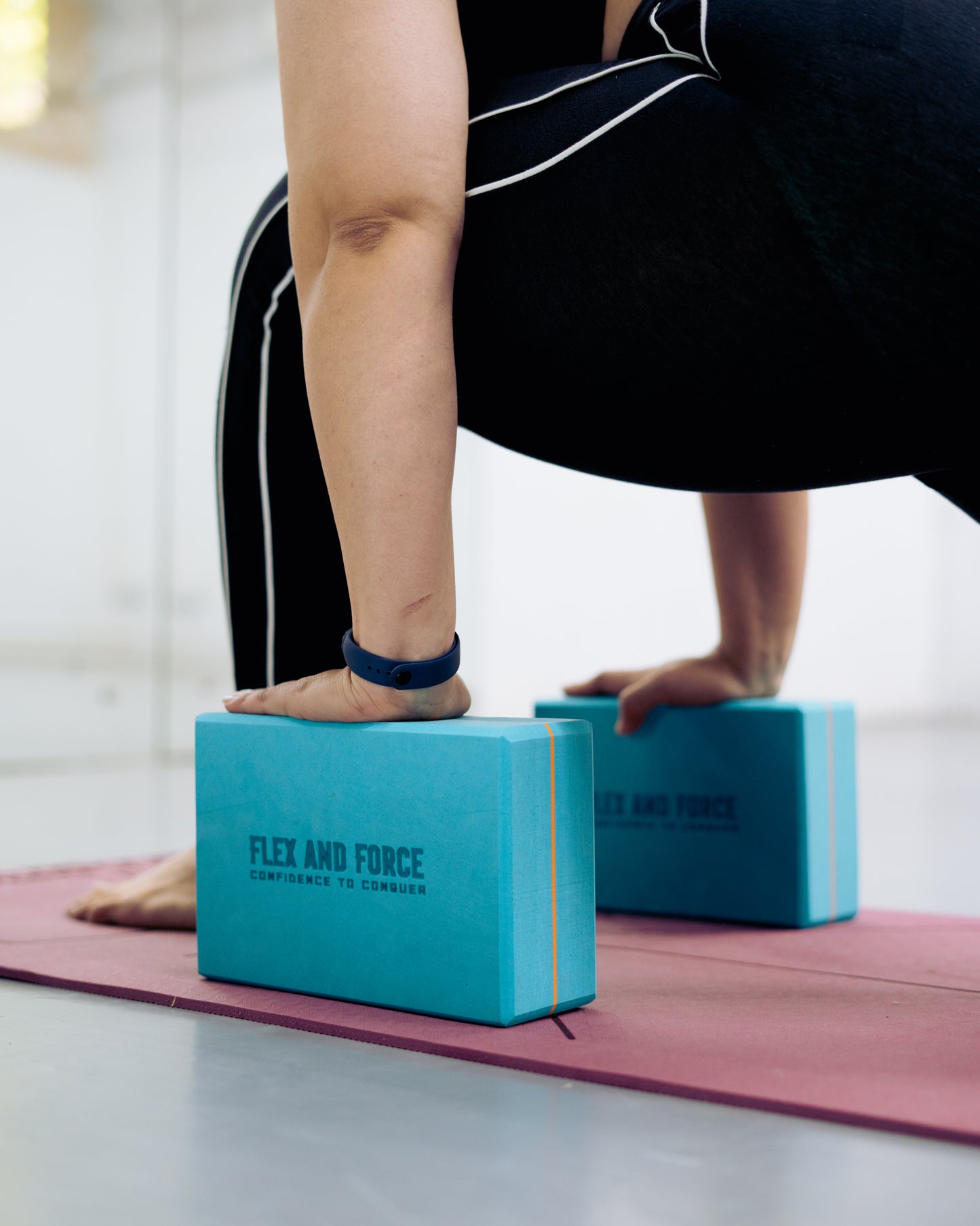 Yoga Blocks | Yoga Bricks, Pack of 2, Premium & Durable EVA Form, Feather light