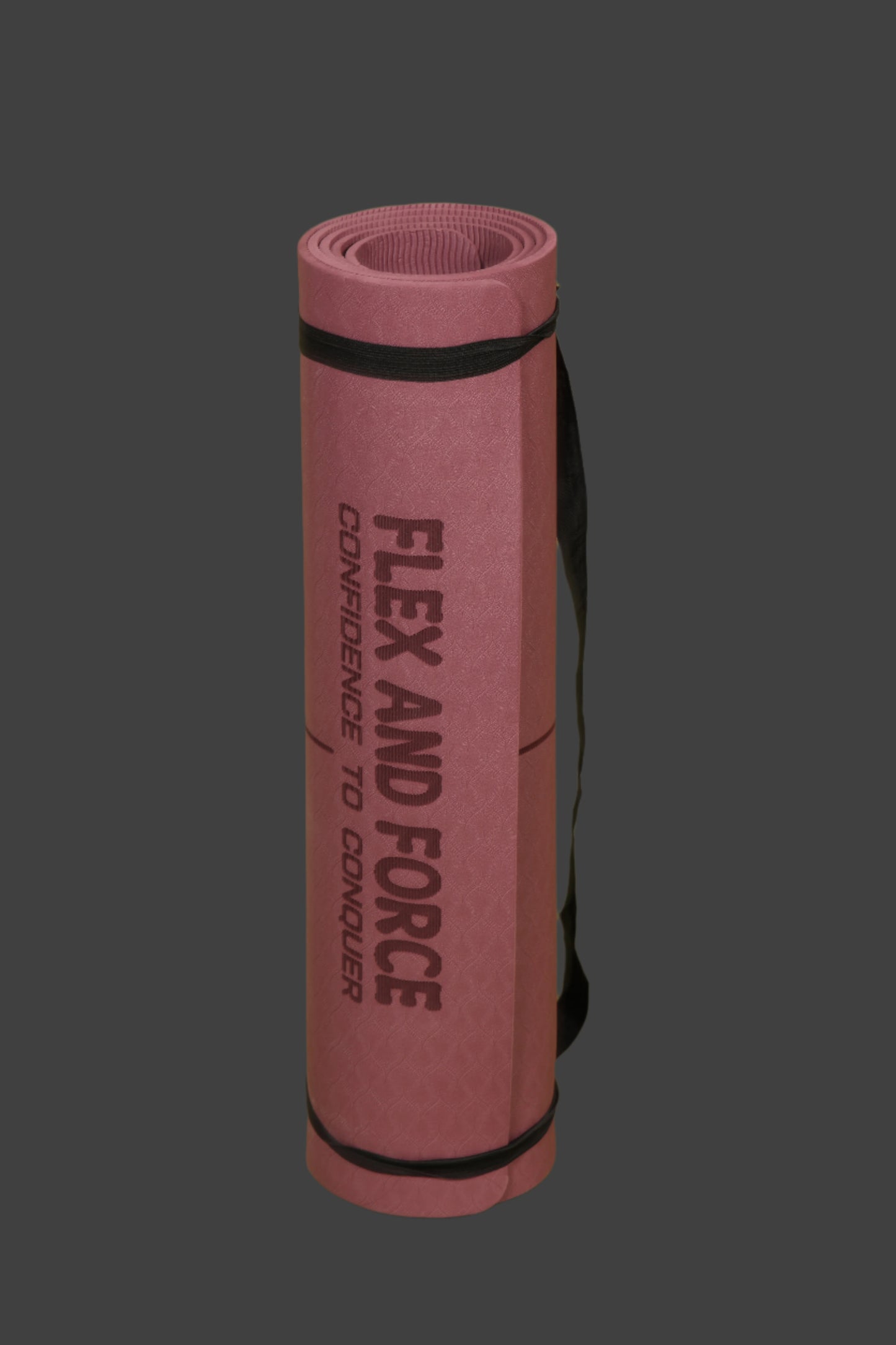 Premium TPE Anti-skid Ultrasoft Yoga Mat 6mm thick, Guiding alignment lines, Strap, Polyester bag