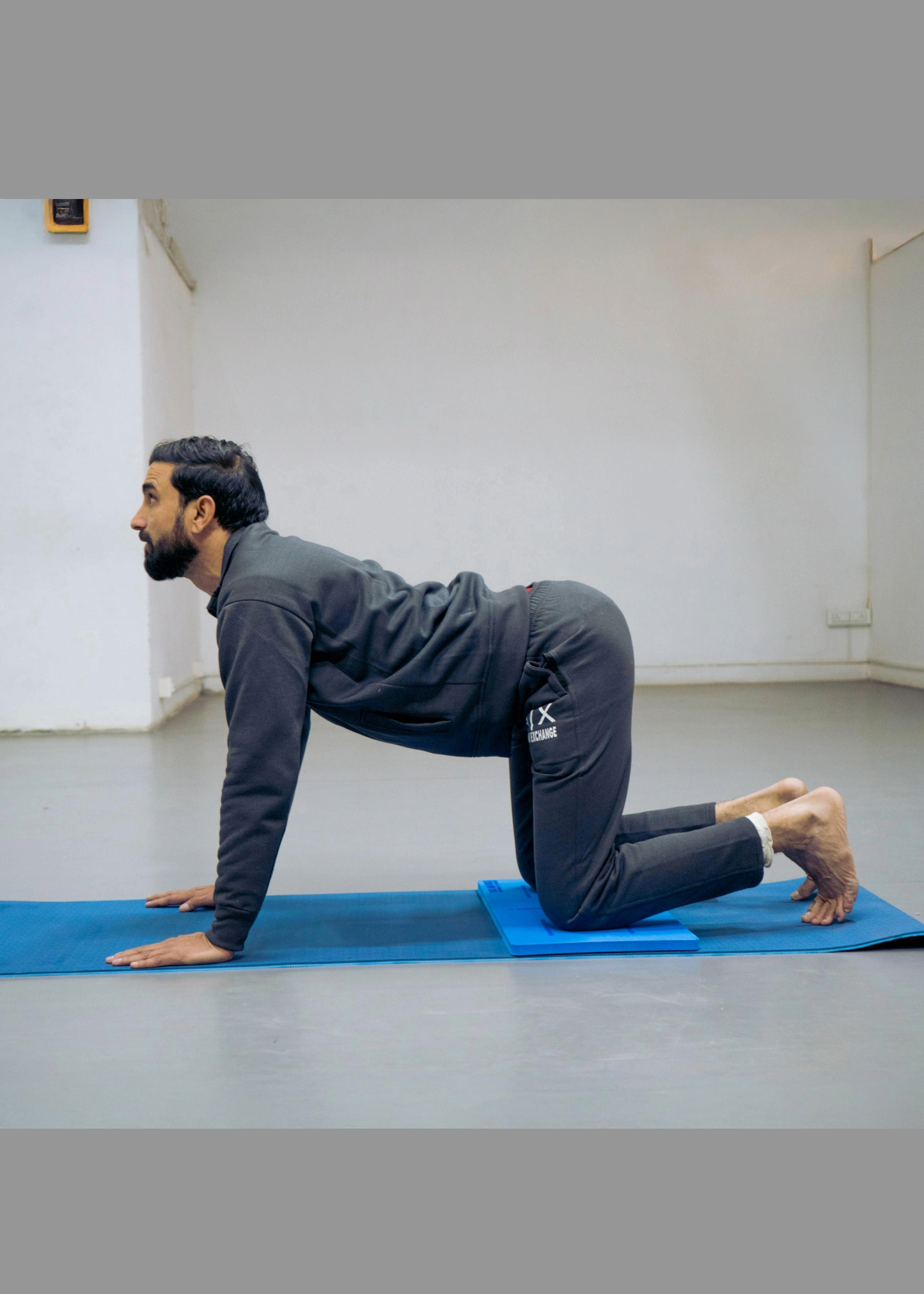 Non-slip Eco-Friendly TPE Yoga knee and elbow cushion pad (Pack of 1)