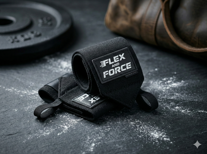 Pro Wrist Wraps for Gym & Heavy Lifting — 3mm Nylon with Imported Velcro | Flex and Force