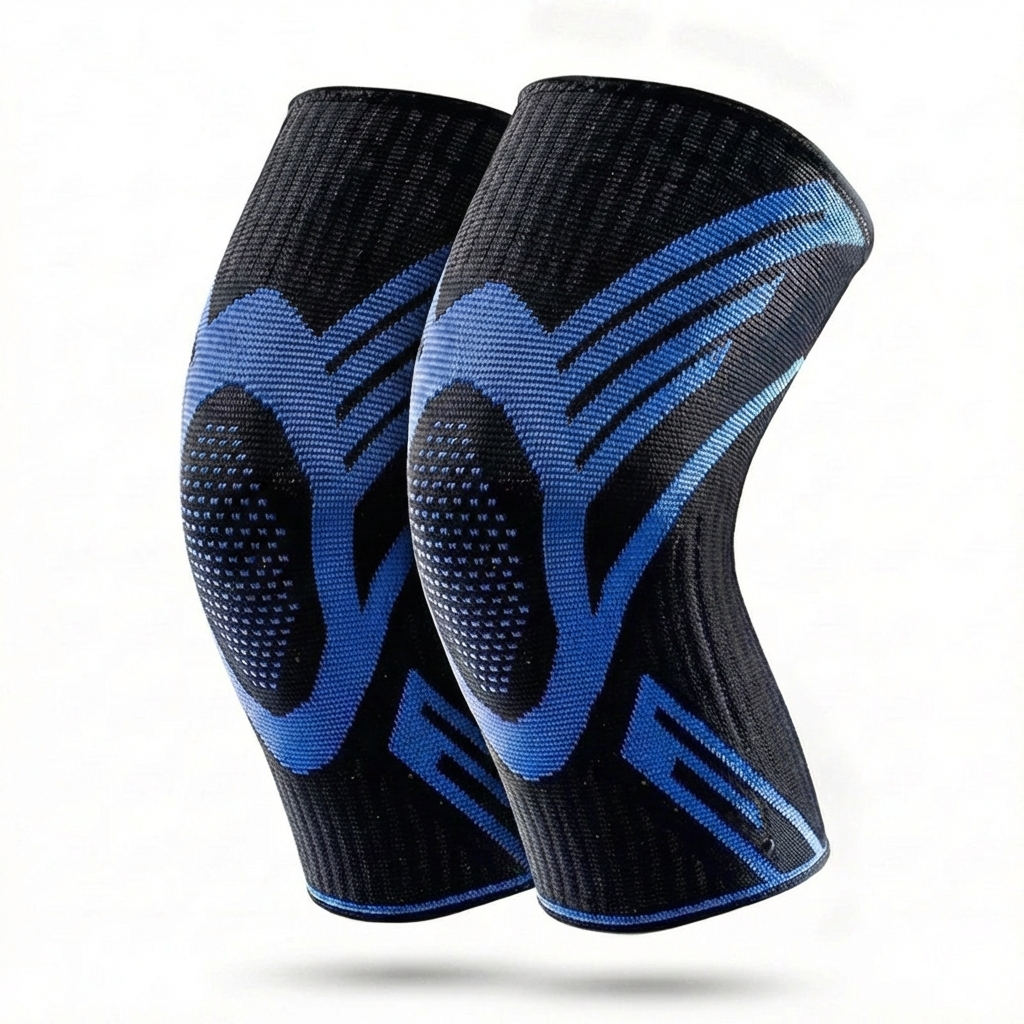 Pro Knee Sleeves — 7mm Neoprene Compression (Pair) | Flex and Force