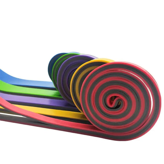Resistance Band | Thera Band for Workout, Toning and Stretching at Home, Gym, Pilates (Pack of 3)