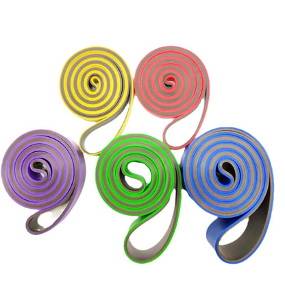 Resistance Band | Thera Band for Workout, Toning and Stretching at Home, Gym, Pilates (Pack of 3)